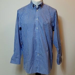 Michael Kors Men's Dress Shirt Plaid Size 16 32/33